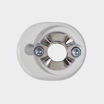 Bevestigingsrozet RAL 9010 (zuiver wit)