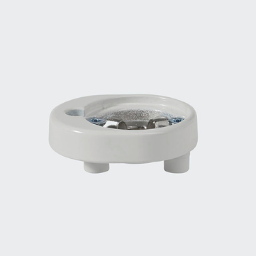 Bevestigingsrozet RAL 9010 (zuiver wit)