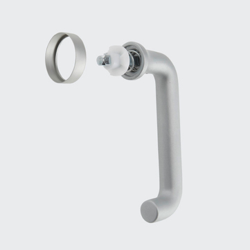 Raamgreep, 234023 Zilver
