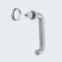 Raamgreep, 234023 Zilver