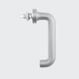 Raamgreep, 234023 Zilver