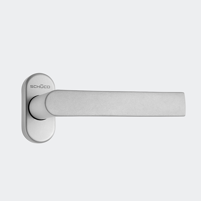 Deurkruk, 240152 EV1 (zilver) | Recht