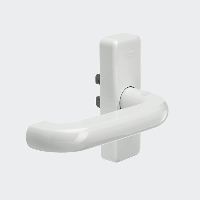 Raamgreep (drijfwerkhandhendel), 21455600 Wit