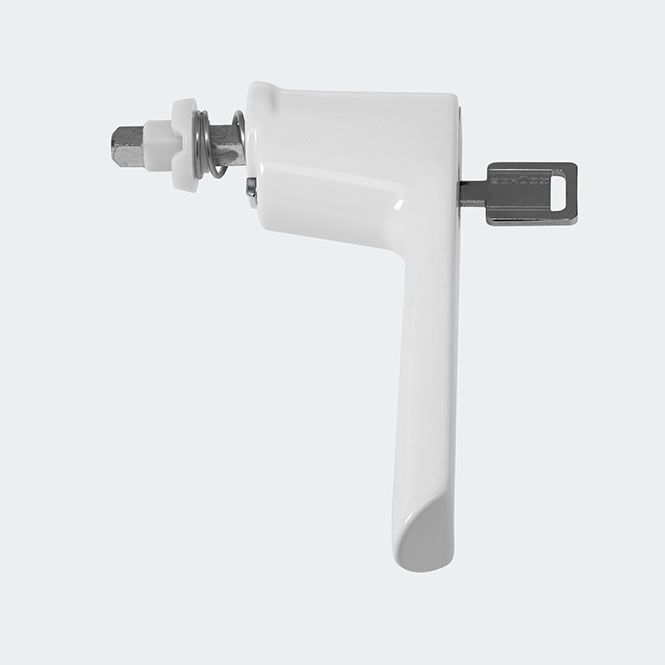 Raamgreep RAL 9010 (zuiver wit)