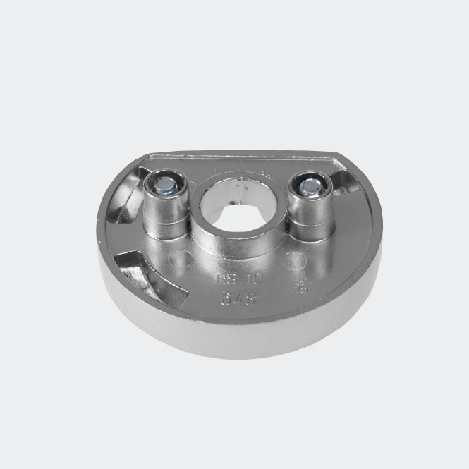 Bevestigingsrozet Roestvrij staal | Rechts