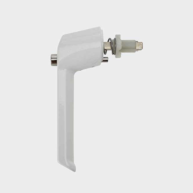 Raamgreep met vergrendelknop 