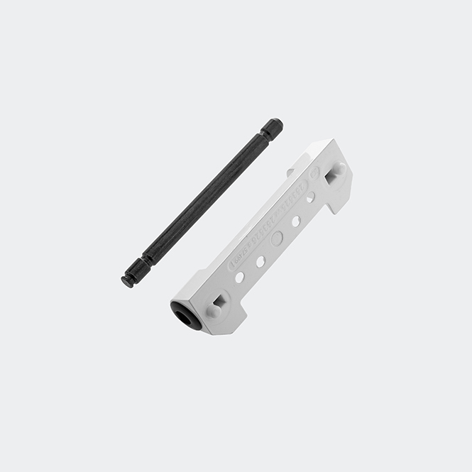 Schaarlager met schaarlagerpen 