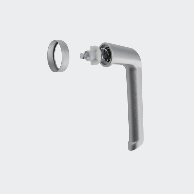 Raamgreep, 234004 Zilver