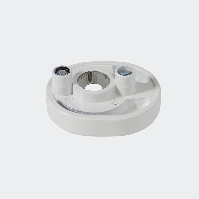 Bevestigingsrozet RAL 9010 (zuiver wit)