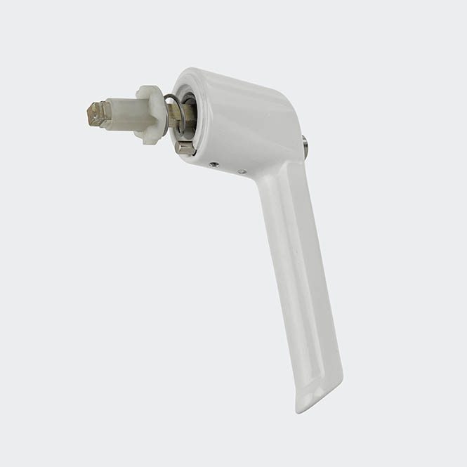 Raamgreep met vergrendelknop 