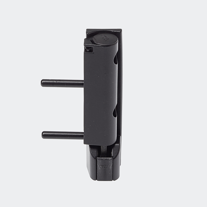 Hoeklager opliggend - Schüco systeembeslag 