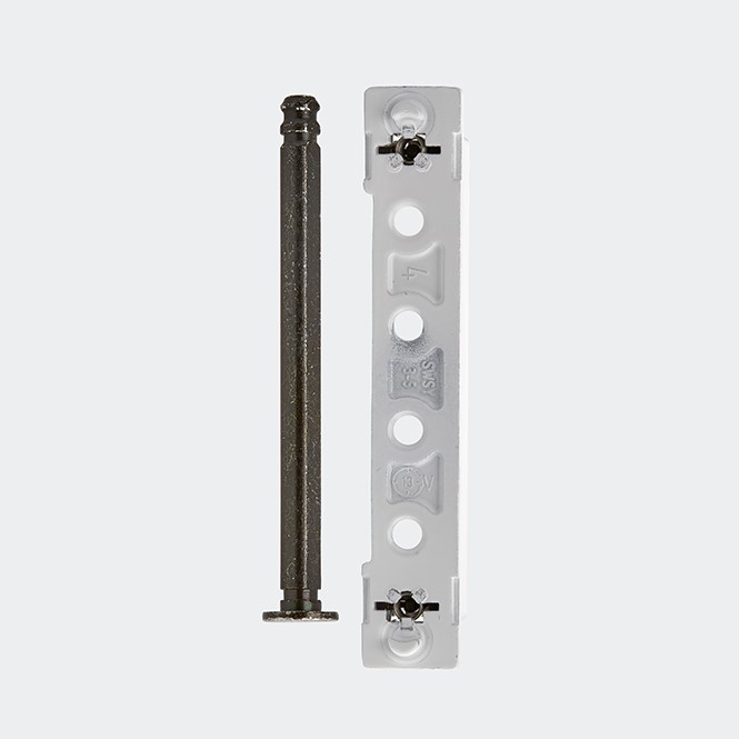 Schaarlagerwit met schaarlagerstift - Schüco systeembeslag 