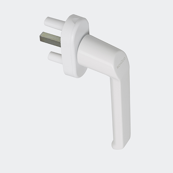 Raamgreep wit Corona AS 60 