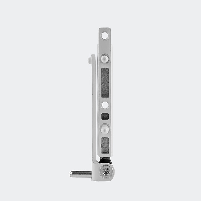 Hoeklager compleet, standaard, wit 