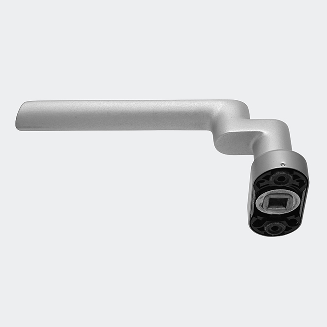 Deurkruk, 240156 EV1 (zilver) | In verstek