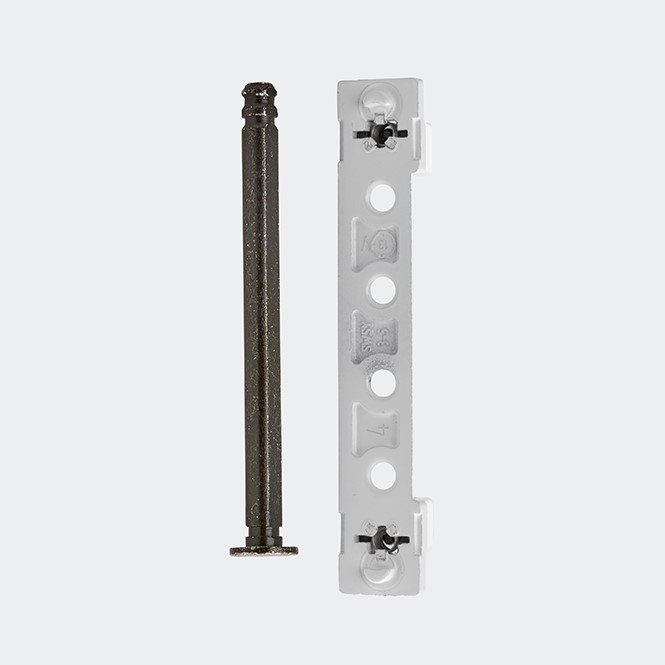 Schaarlagerwit met schaarlagerstift - Schüco systeembeslag 