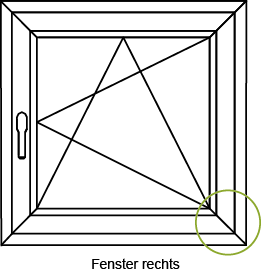 Hoeklager compleet, standaard, wit 