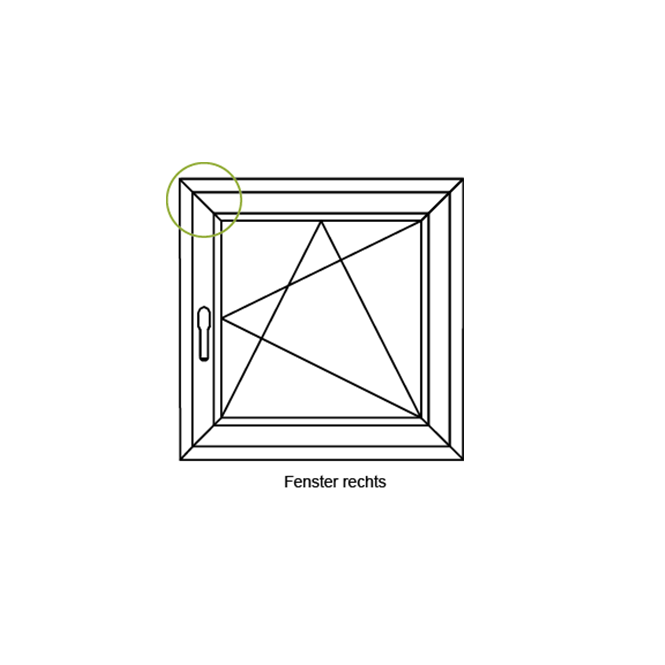 Hoekgeleiding, 25176200 met sluitrol