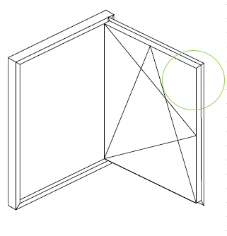 Hoekgeleiding met blokkeerfunctie, 243027 