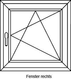 Vergrendelstang Schüco VarioTec Zwart