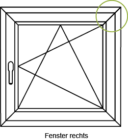 Schaarlagerwit met schaarlagerstift - Schüco systeembeslag 