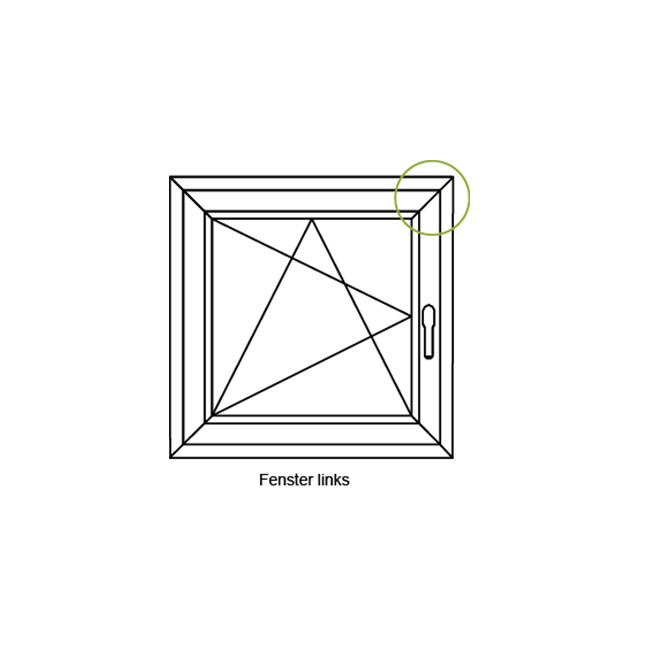 Hoekgeleiding, 25176200 met sluitrol